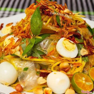 Bánh Tráng Dẻo Trộn (2 trứng)