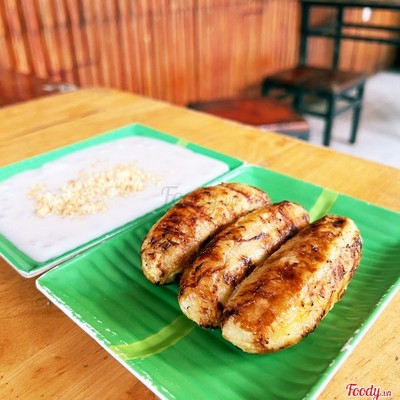Chuối ép nướng