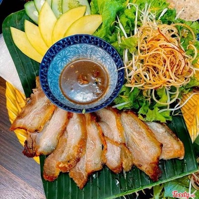 Heo Quay cuốn bánh tráng