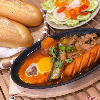 Cá Nục Hấp Sốt Cà