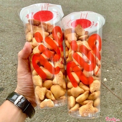 Hủ 200g Bánh Gấu Nhân Kem Sữa
