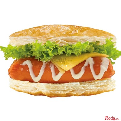 Burger Kris Krust Xúc Xích