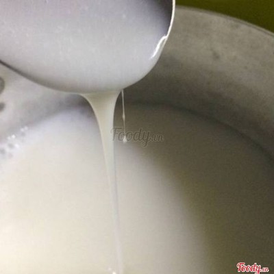 Nước cốt dừa thêm