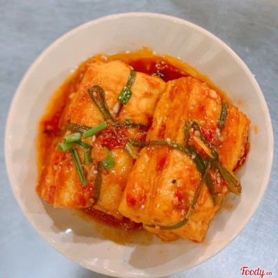 Cơm tấm đậu hũ nhồi thịt bằm