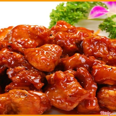 Gà Rán Giòn Sốt Chua Ngọt