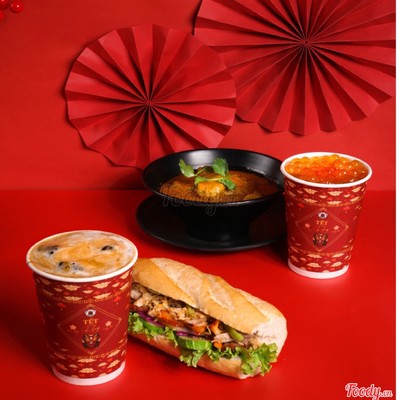 Combo1: 69k (bánh mì/xôi + cf/nước ép)