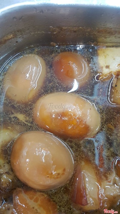 Trứng Kho thêm