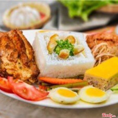 Cơm tấm sườn non 5 món