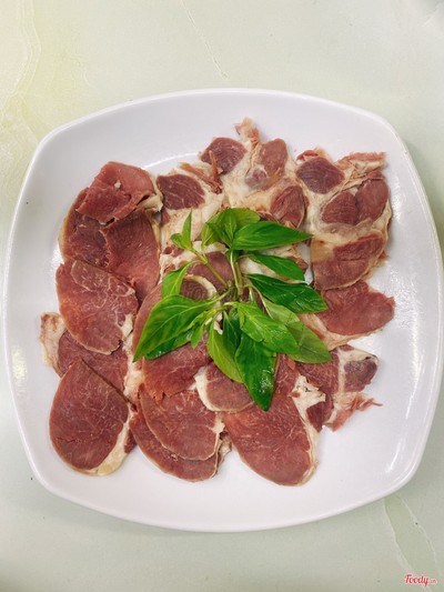 Bắp bò xông khói
