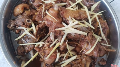 Ga kho gừng