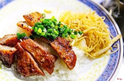 Cơm sườn + bì