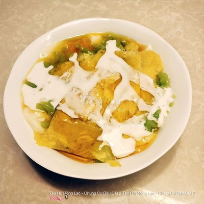 Tàu hủ bánh lọt + sầu riêng