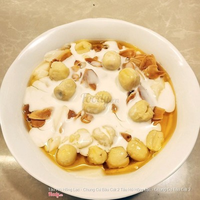 Tàu hủ hạt sen + hạnh nhân