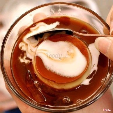 Flan cafe cốt dừa