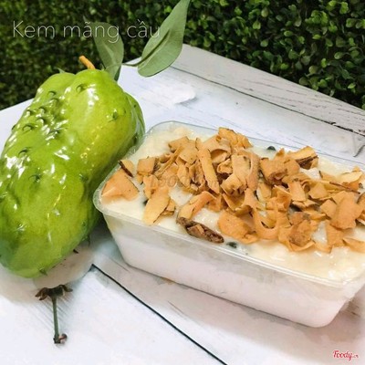 Kem mãng cầu hộp