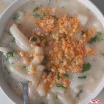 Bánh canh tôm nước cốt dừa