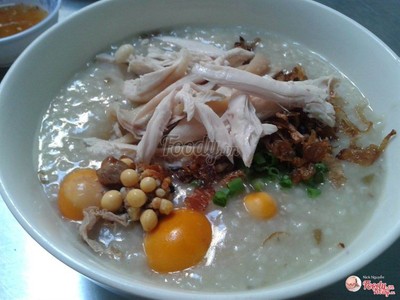 Cháo Gà Trứng Non