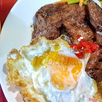 Cơm Ba rọi lốp la
