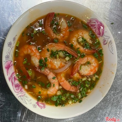 Bánh canh tôm không