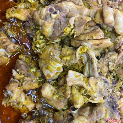 CƠM GÀ KHO SẢ ỚT