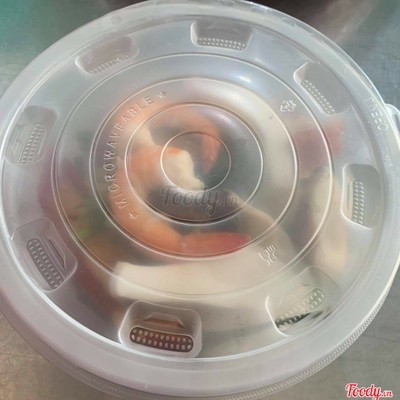 bún mắm + tô muỗng đũa