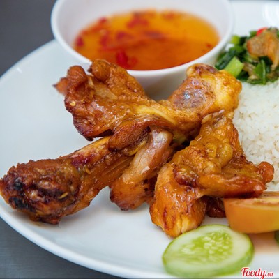 Đùi Gà Nướng Tỏi không cơm