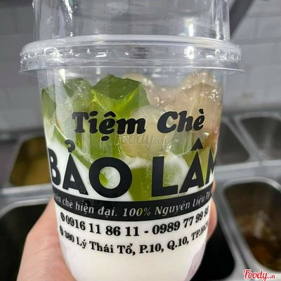 Sữa Chua Chân Châu Thạch Lá Nếp
