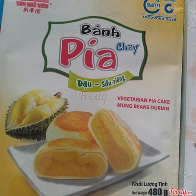 Bánh pía KS chay đậu sầu riêng