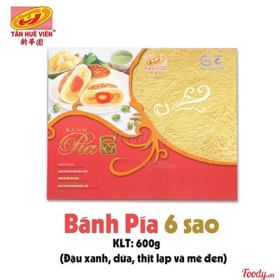 Hộp bánh pía 6* ( 4 cái x 150gr)