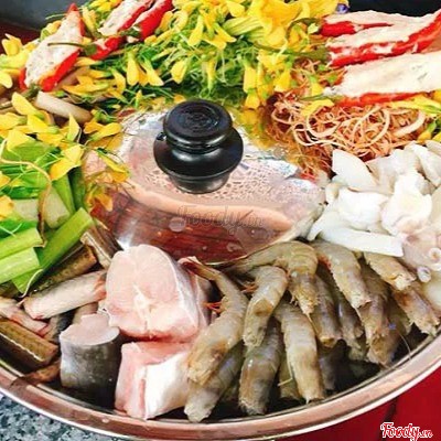 Bún mắm tô thường+tô muỗng đũa