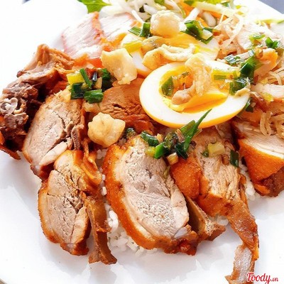 Cơm Vịt Quay Đùi