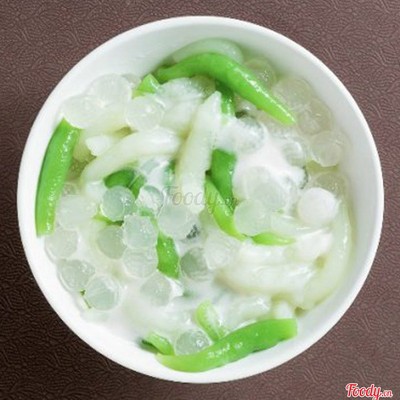 Tàu hủ bánh lọt trân châu trắng