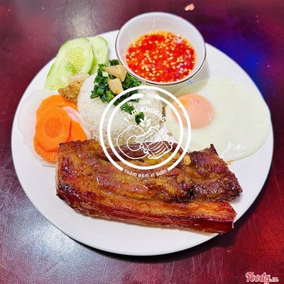 Cơm Tấm Ba Rọi + Ốp La