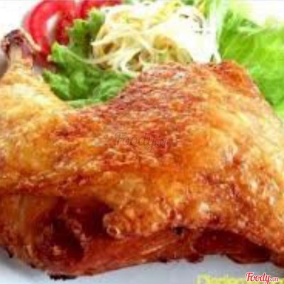 Xôi Gà xối mỡ