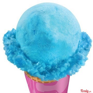 Blue Raspberry sherbet