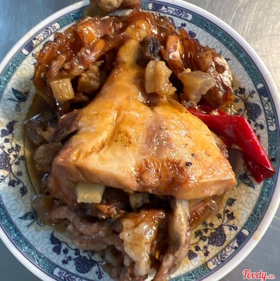 Cơm Đầu cá lóc kho