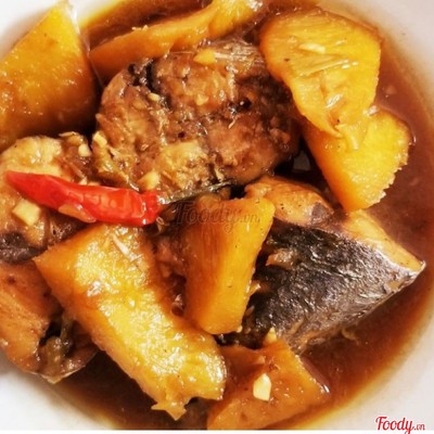 Cơm cá ngừ kho thơm