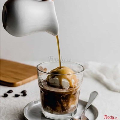 Affogato coffee