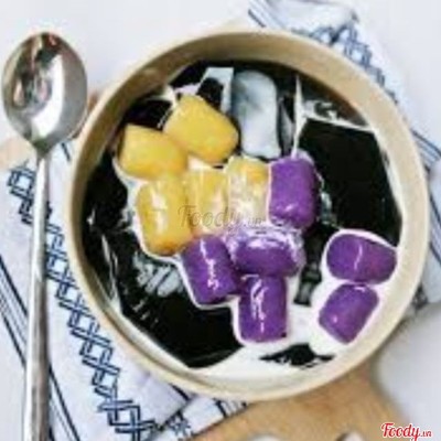 Chè khoai dẻo sương sáo