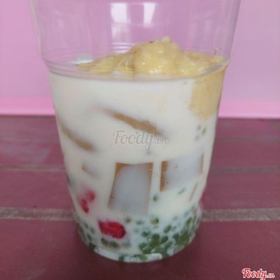 Chè dừa nước sầu riêng