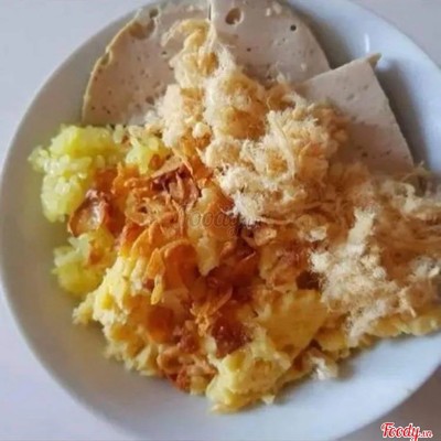 Xôi chả lụa ngon+chà bông