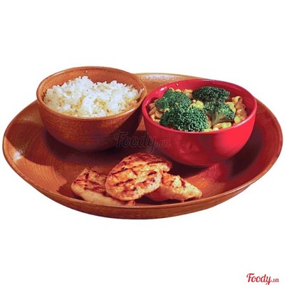 Tender Rice Bowl - Cơm gà rút xương nướng