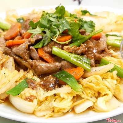 BẮP CẢI XÀO THỊT ĂN THÊM