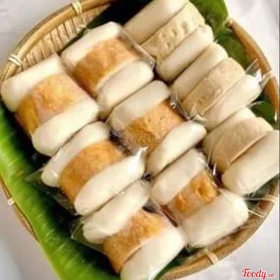 Combo 5 cẫp bánh dày không+ 500gr (2 loại Chả Lụa hoặc Quế,,)