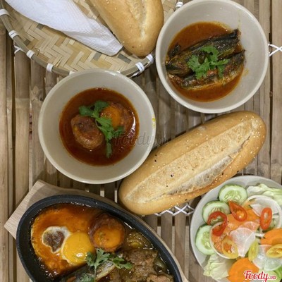 Bò Né - Trứng Ốp La - Phô Mai