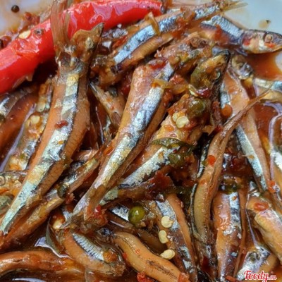 Cơm Cá Cơm kho tiêu