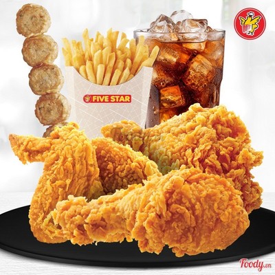 3 Gà Giòn + Chả Giò + Khoai Tây + Pepsi