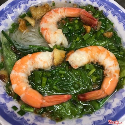 Bún gạo tôm