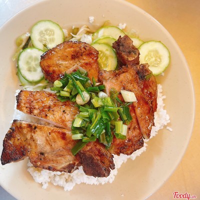 Sườn+ cơm thêm+ rong biển