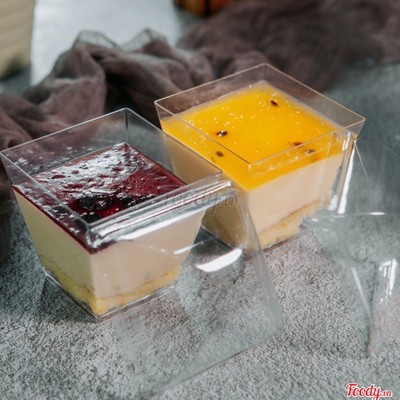 Panna cotta dưa lưới